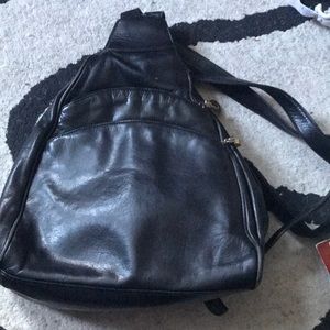 A small black bag